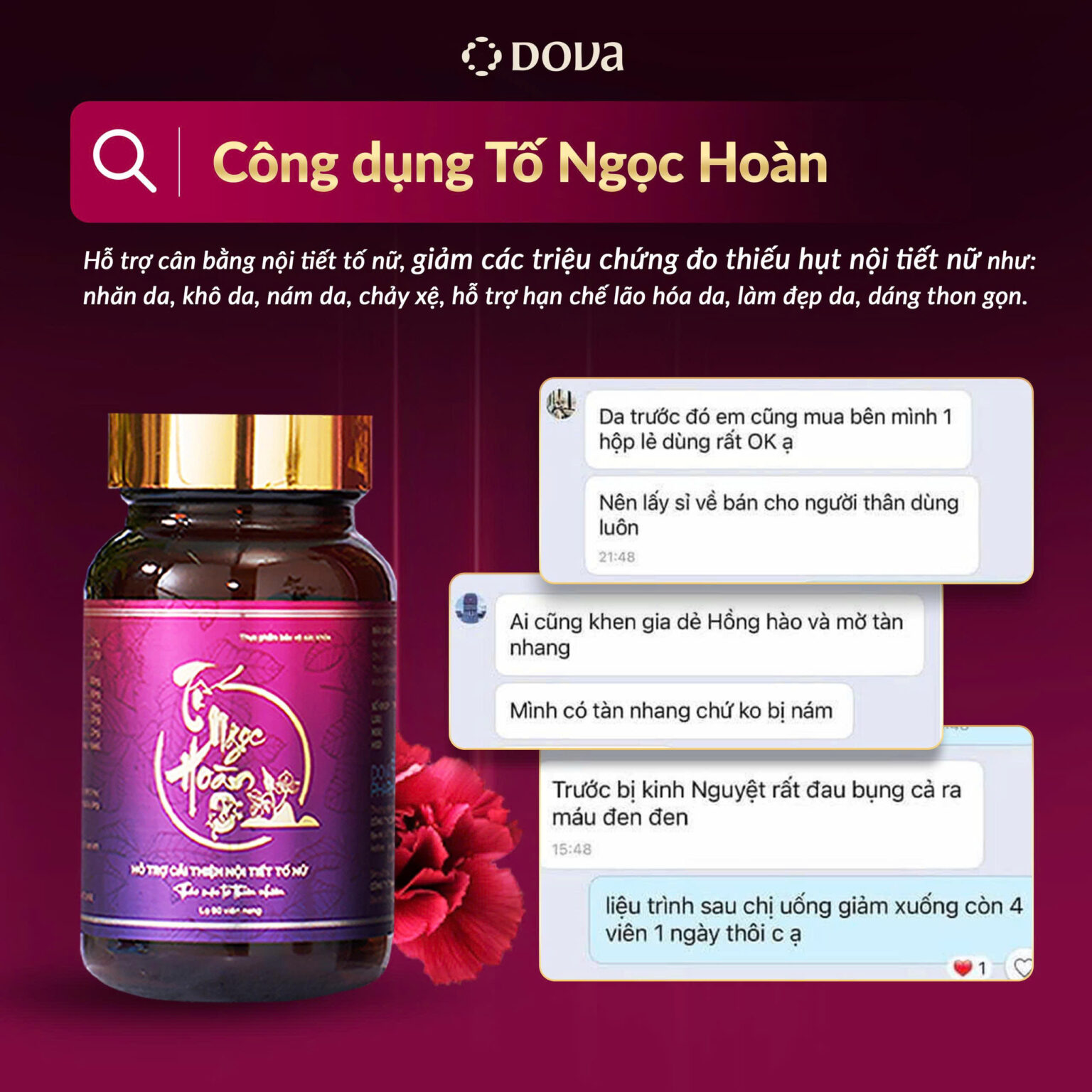 Nội tiết ổn – da mới đẹp, đời mới vui